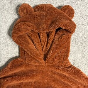 Brown teddy bear hoodie